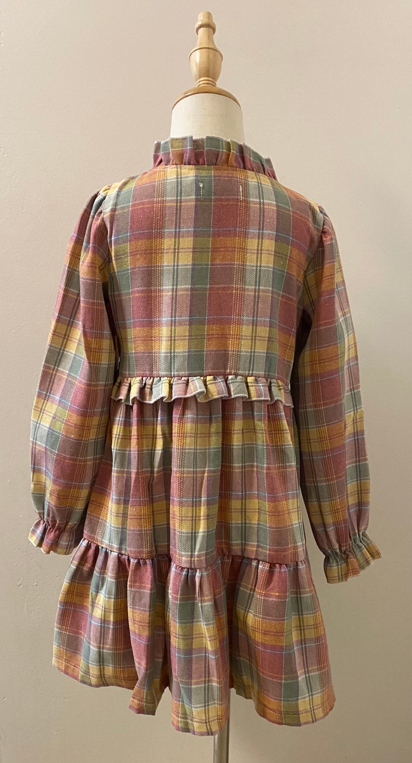 Autumn Plaid Dress
