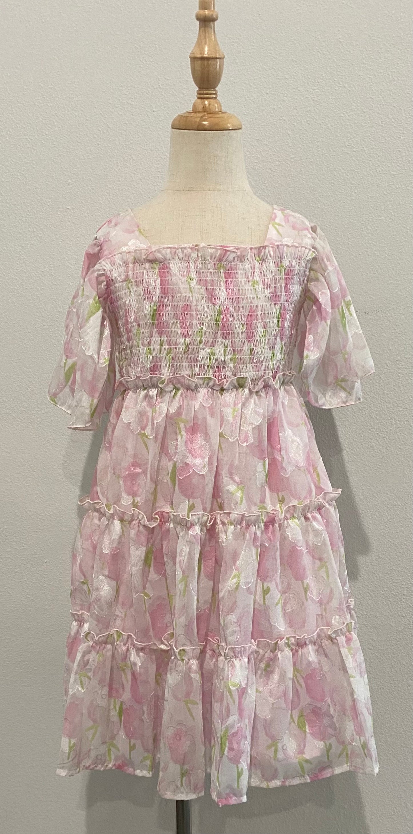 Genevieve Dress- Pink