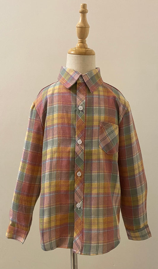 Autumn Plaid Shirt